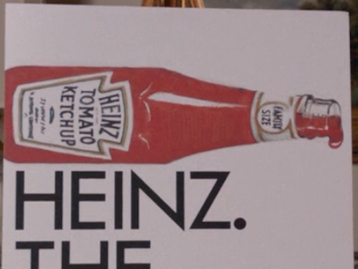 In Season 6, Peggy pitched Heinz executives on a Times Square billboard to draw a clear distinction between Heinz