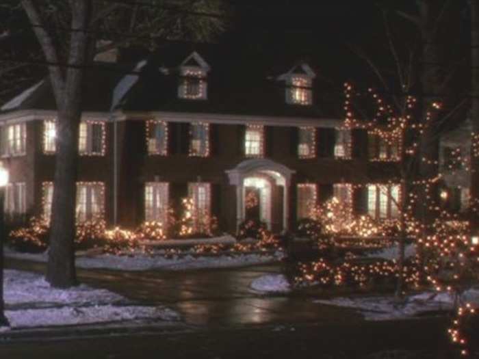 The McCallister house from 