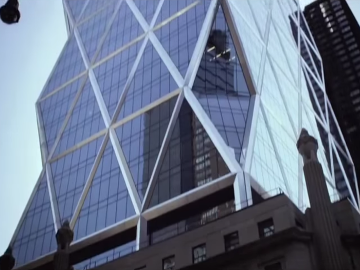 The Oscorp building from 