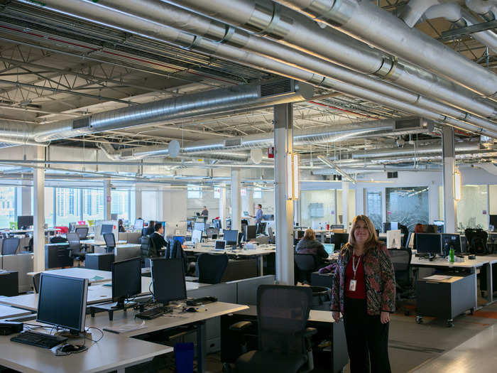 1,325 engineers have already moved into the new offices.