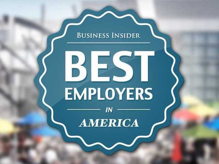 Now, take a look at some of the best companies to work for: