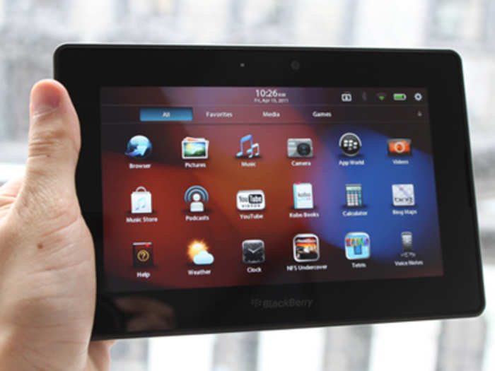 BlackBerry PlayBook just isn