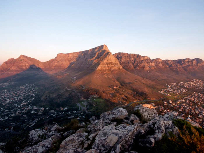 South Africa is filled with gorgeous mountains. Here
