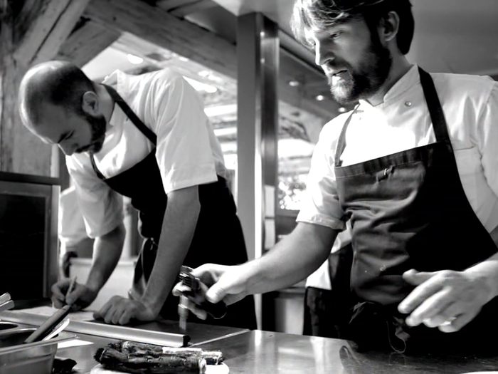 His sole purpose was to go to Noma and meet executive chef René Redzepi.