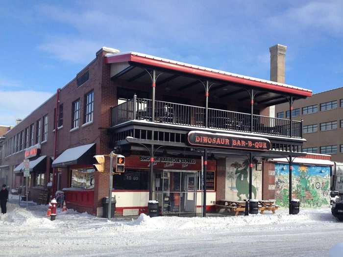 SYRACUSE, N.Y.: Dinosaur Bar-B-Que