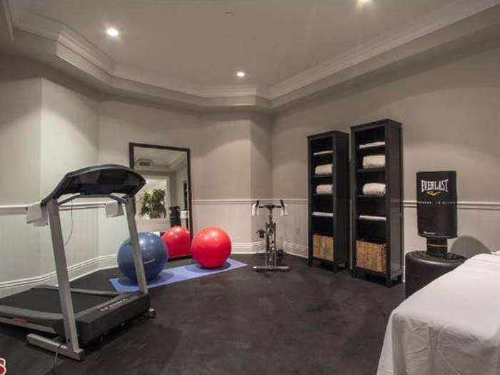 A workout room