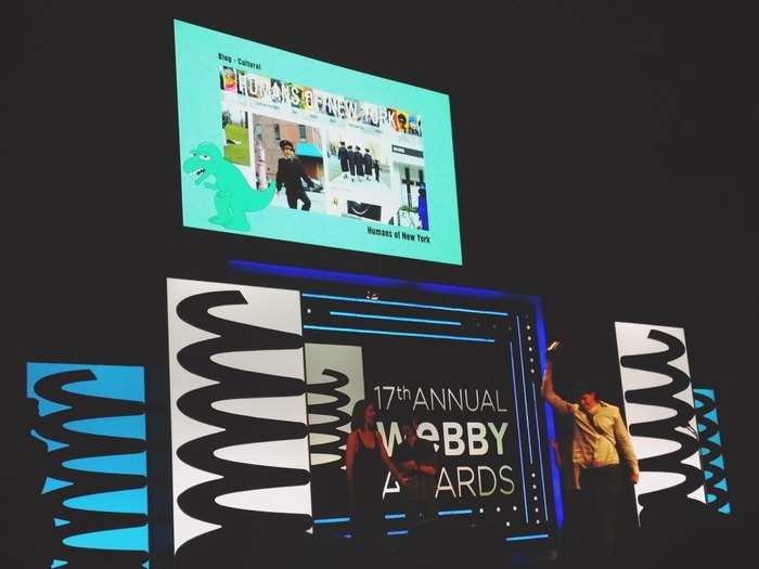Karp earned a lot of awards for his achievement with Tumblr. He attended the Webby Awards in New York City in May.