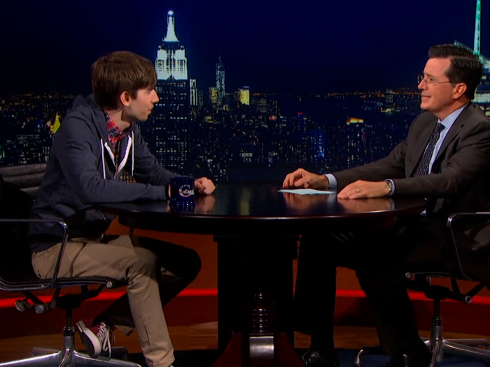 In mid-June, Karp went on the Colbert Report where he said he "wasn