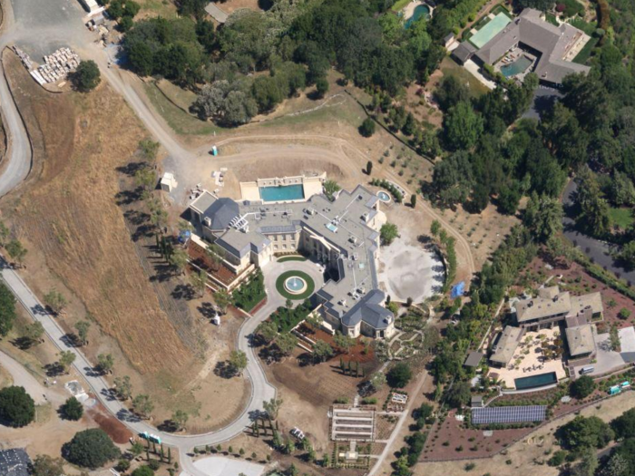 #8 (TIE) A 30,000-square-foot mansion in Los Altos Hills sold for $100 million.