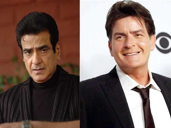 Jitendra and Charlie Sheen