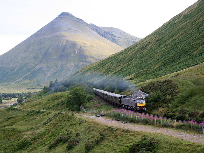 The Belmond Royal Scotsman takes passengers on a luxury ride through Scotland and the Highlands, stopping at ruined castles, golf courses, and whiskey distilleries. The cheapest journey is $1,350 per person, but most are in the $5,000-$13,000 range.