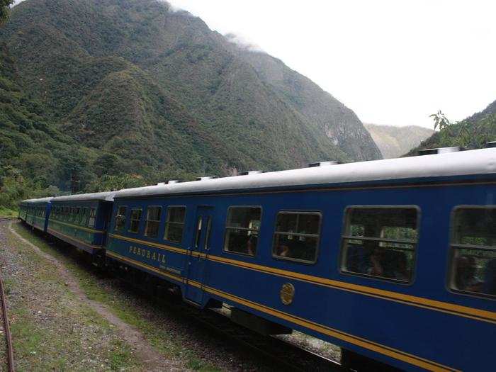 The Belmond Hiram-Bingham travels through Peru to Machu Picchu, the 15th-century Incan city.