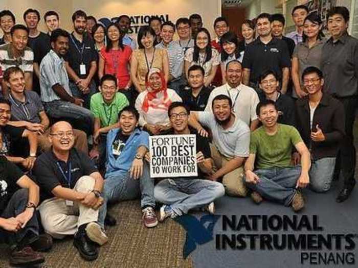 No. 6, National Instruments: A great place to grow