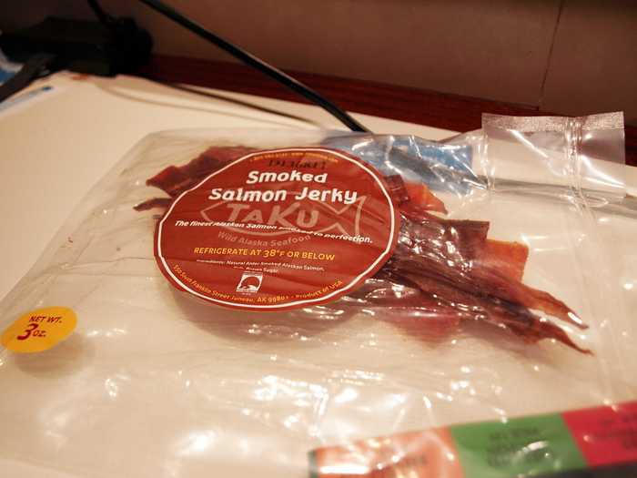 ALASKA: The state’s great salmon run is seasonal, but healthy, smoky salmon jerky can be enjoyed year-round.