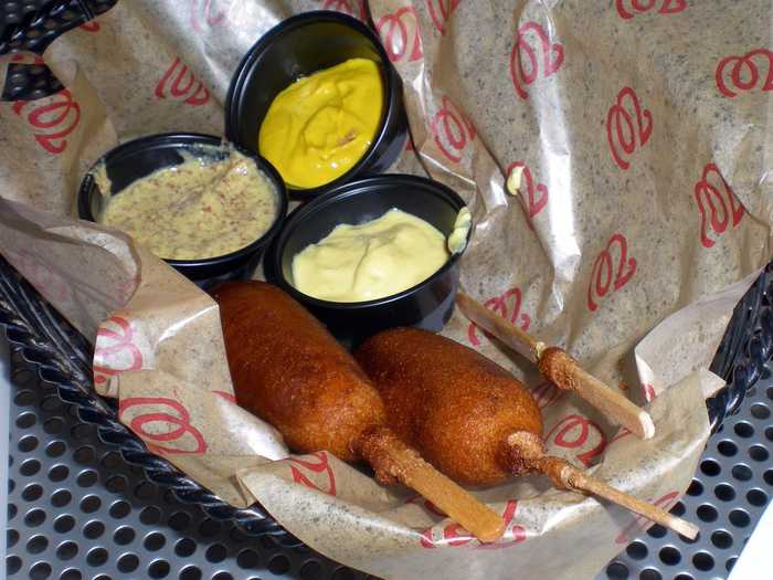 INDIANA: The state is home to Hinsdale Farms, one of the largest corn dog manufacturers in the world. These deep-fried treats are best consumed with sides like mustard, mayo, and ketchup.