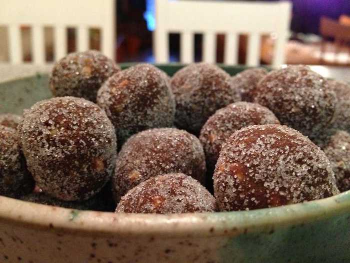 KENTUCKY: The state is home to dozens of bourbon distilleries, and bourbon balls — candies made with bourbon, chocolate, sugar, and nuts — are the perfect way to enjoy the liquor in snack form.