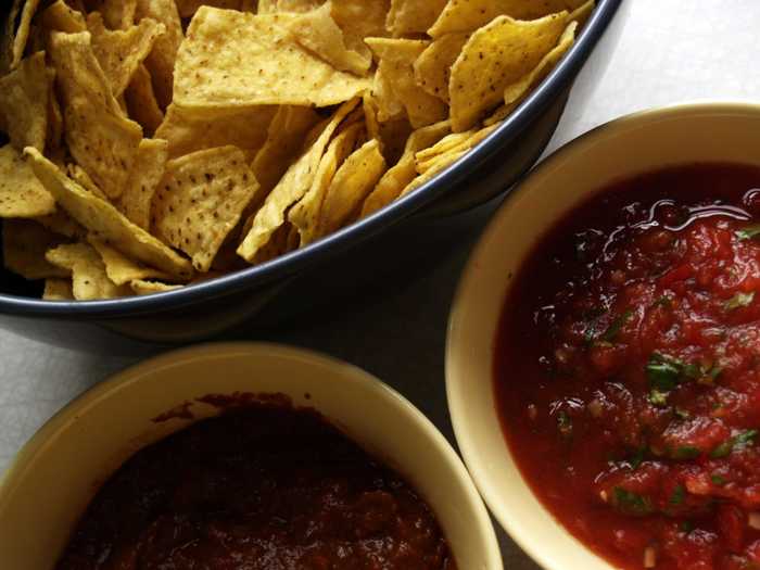 TEXAS: Tortilla chips and salsa are the official state snack of Texas. A resolution in the Texas House of Representatives was passed making it official, noting: “Like the square dance, the guitar, and the rodeo, tortilla chips and salsa are deeply rooted in Texas tradition.”