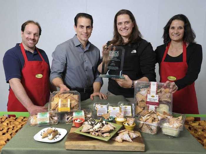 MASSACHUSETTS: Edwin Bresciani, Eric Bresciani, Valerie Bono, and Maria Malloy, Golden Cannoli