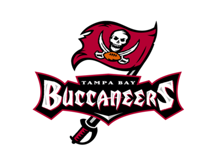 In the pros, the Tampa Bay Buccaneers made some tweaks to its old flag logo, seen here.