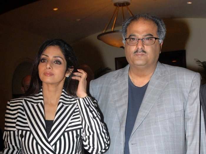 Sridevi and Boney Kapoor