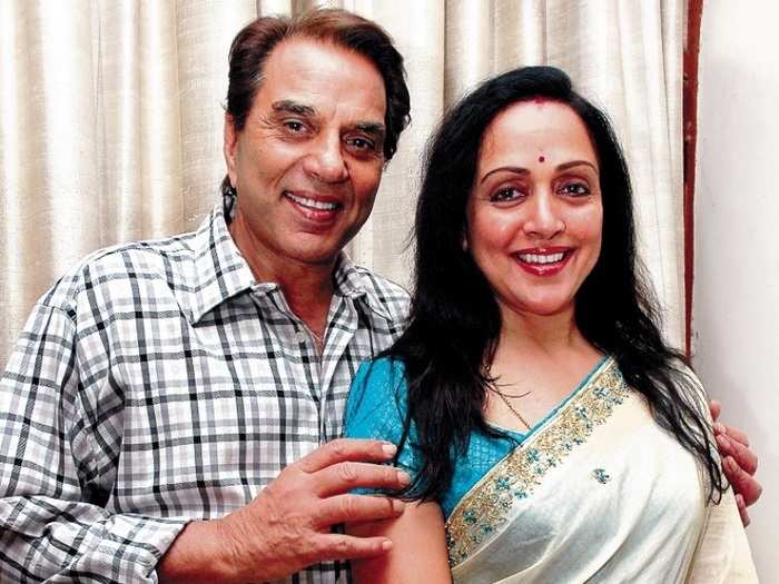 Hema Malini and Dharmendra