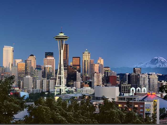 22. Seattle-Tacoma-Bellevue, Washington