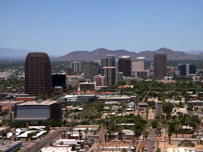 19. Phoenix-Mesa-Scottsdale, Arizona