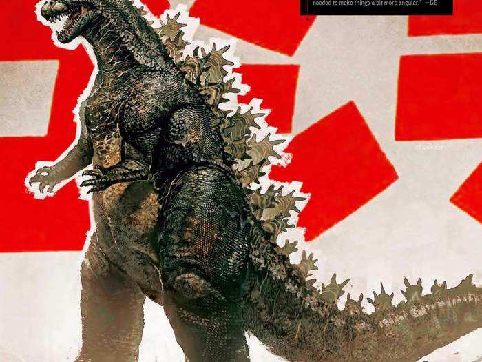 This feels very retro-Godzilla," said Edwards. "But that can get a little cartoony. That made me feel that we definitely needed to make things a bit more angular.