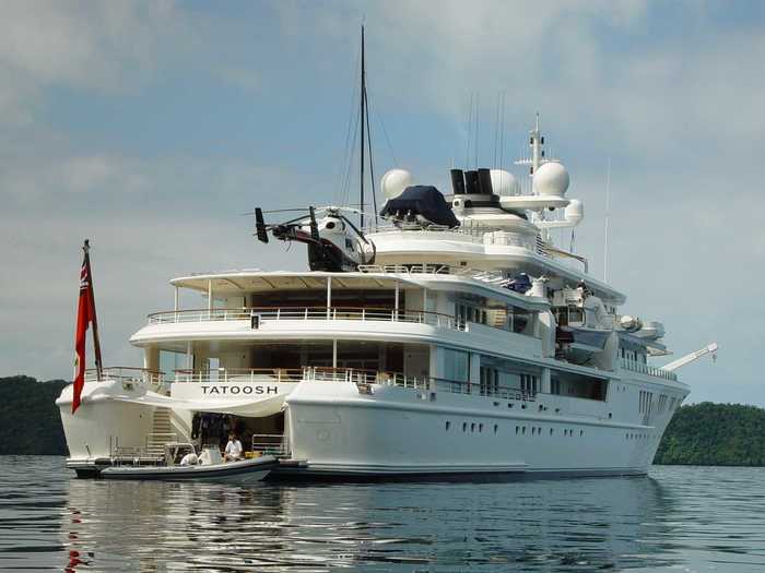 His other yacht is the the 303-foot Tatoosh.