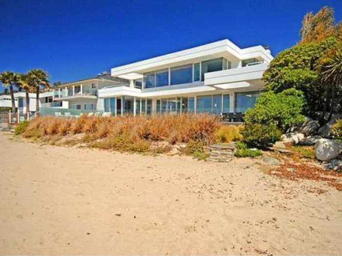 He sold a Malibu mansion because the sound of the ocean.