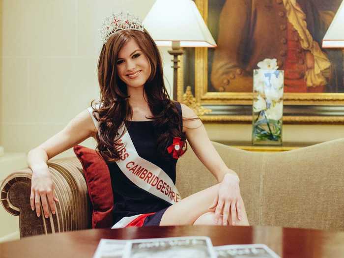 Carina Tyrrell is a contender in the Miss England competition.