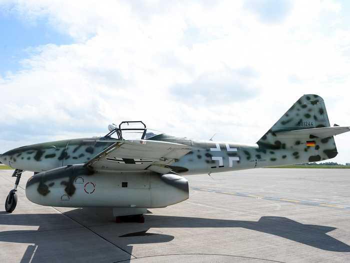 The exhibit also included classics like this WWII era ME262.