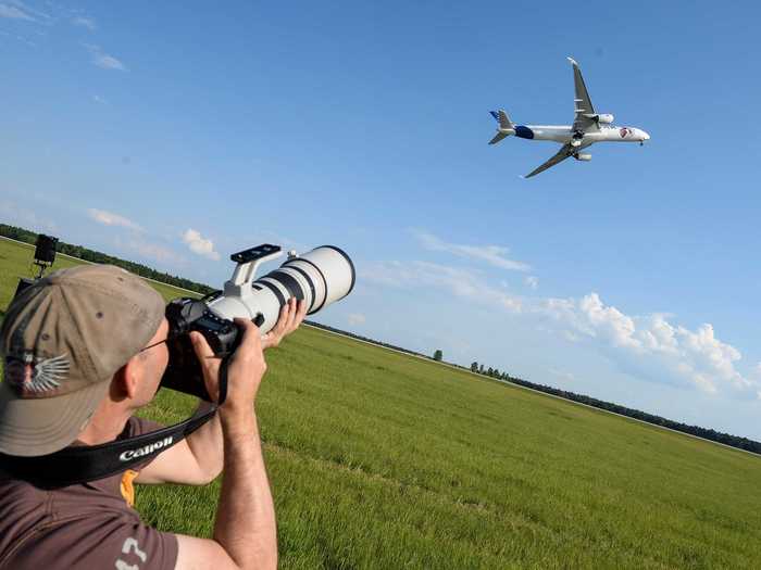 This air show is a dream for photographers.