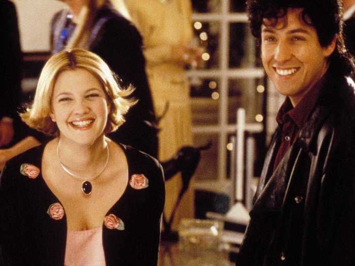 1998: Two years later, "The Wedding Singer," featuring the first of his many successful ventures with Drew Barrymore, received the highest praise from critics and largest haul at theaters yet.