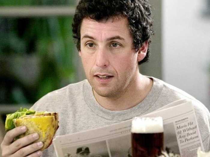 2004: Sandler opted for a character change as lovable father figure in "Spanglish," which didn