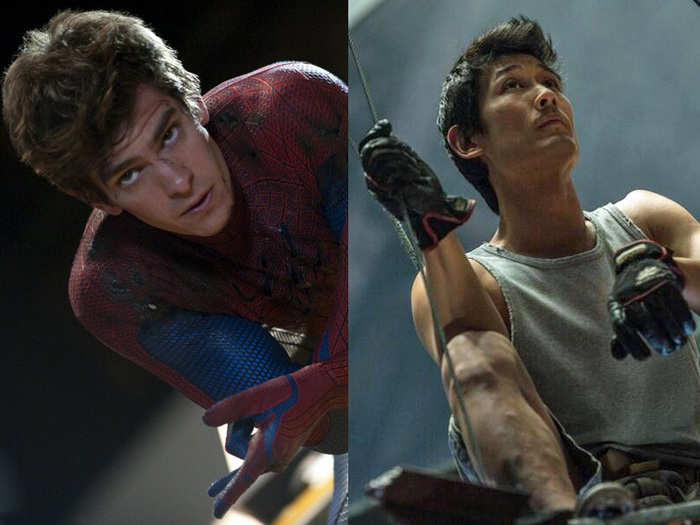 Ilram Choi shared the spidey suit with Andrew Garfield in both "The Amazing Spider-Man" and "The Amazing Spider-Man 2."