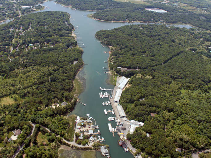 And loads of private boats filling Long Island waterways.