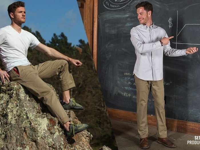 The Corporate Ladder Climbing Pants are designed for upward mobility, whether that