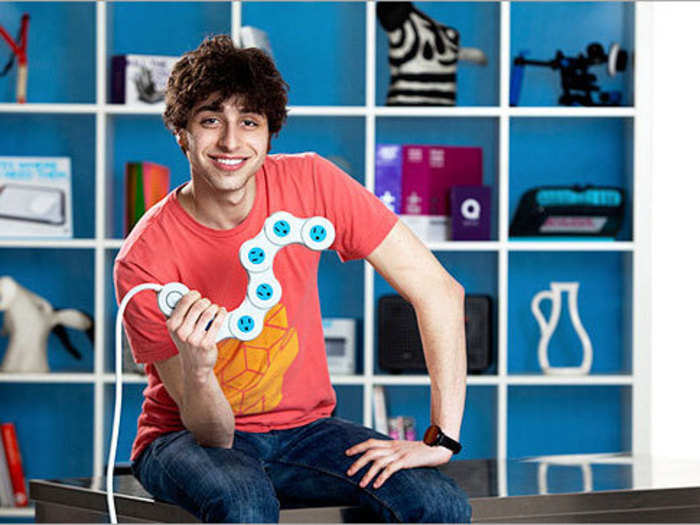 Invent a really good idea on Quirky and rake in royalties like Jake Zien did with his product, Pivot Power.