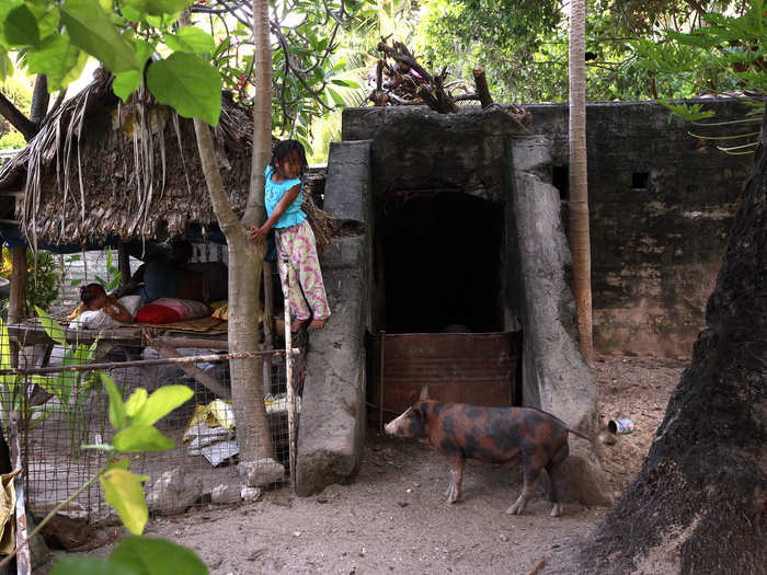 Kiribati has a hot, humid tropical climate, but average annual temperatures have steadily increased since 1950.