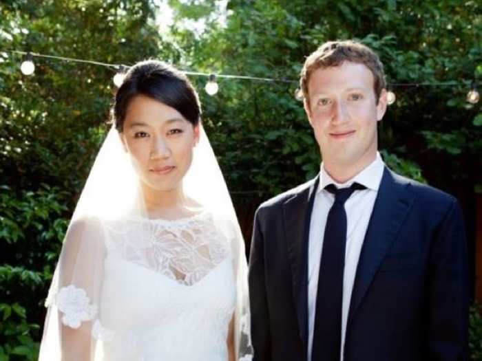 Two years ago, Zuckerberg and Chan tied the knot just days after Chan graduated from med school and Zuckerberg took his company public.