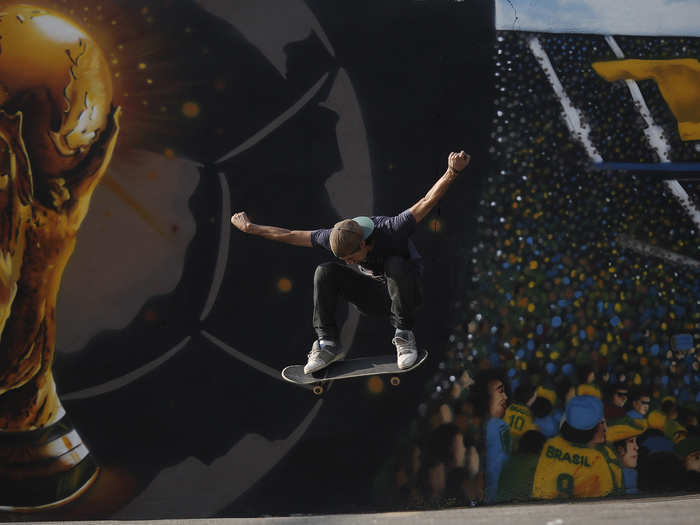 Rio Has Been Overtaken By This Incredible World Cup-Inspired Street Art