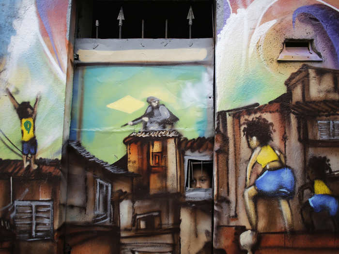 Rio Has Been Overtaken By This Incredible World Cup-Inspired Street Art