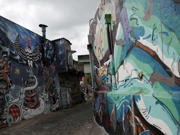 Rio Has Been Overtaken By This Incredible World Cup-Inspired Street Art