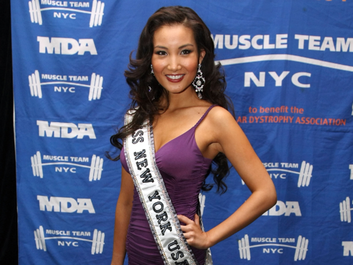 Miss New York 2009 Tracey Chang worked as an i-banking analyst before moving into broadcast television.