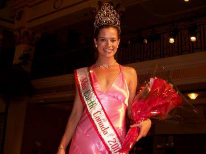 Katie McClure, who was Miss Earth Canada 2005, works at RBC.