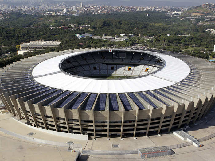 The roof is half-concrete, half-solar panels after some pricey upgrades.