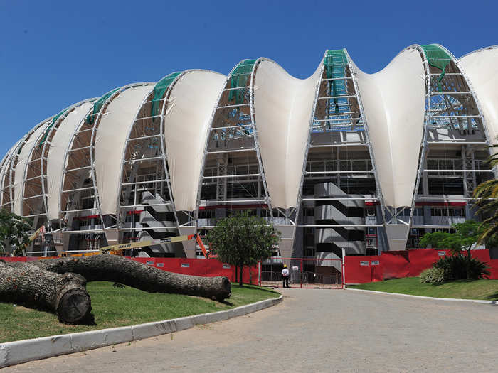 After a $130-million renovation, it has a bunch of modern touches, like a roof that collects rain water.