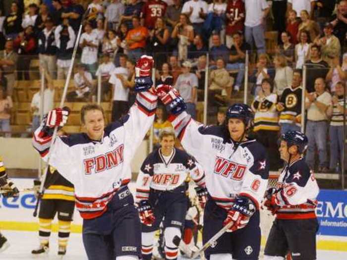 Gord Kluzak, who works at Goldman, played in the NHL for the Boston Bruins.