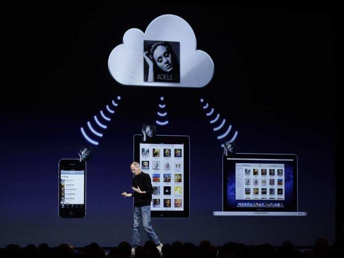 2011: iOS 5 included iCloud, which let you back up your phone to Apple